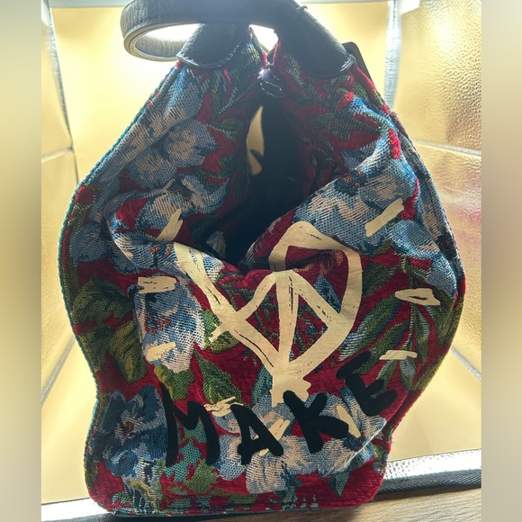 NWT Desigual Rotterdam Tartan Bag Convertible Tote/Shoulder Bag - Picture 7 of 10